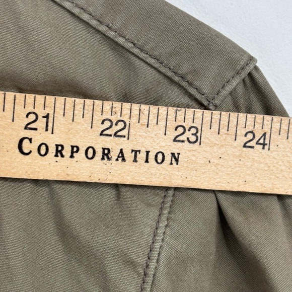 Idyllwind Army Green Jacket L Patches RARE Military Miranda Lambert Western Rock - Picture 15 of 15